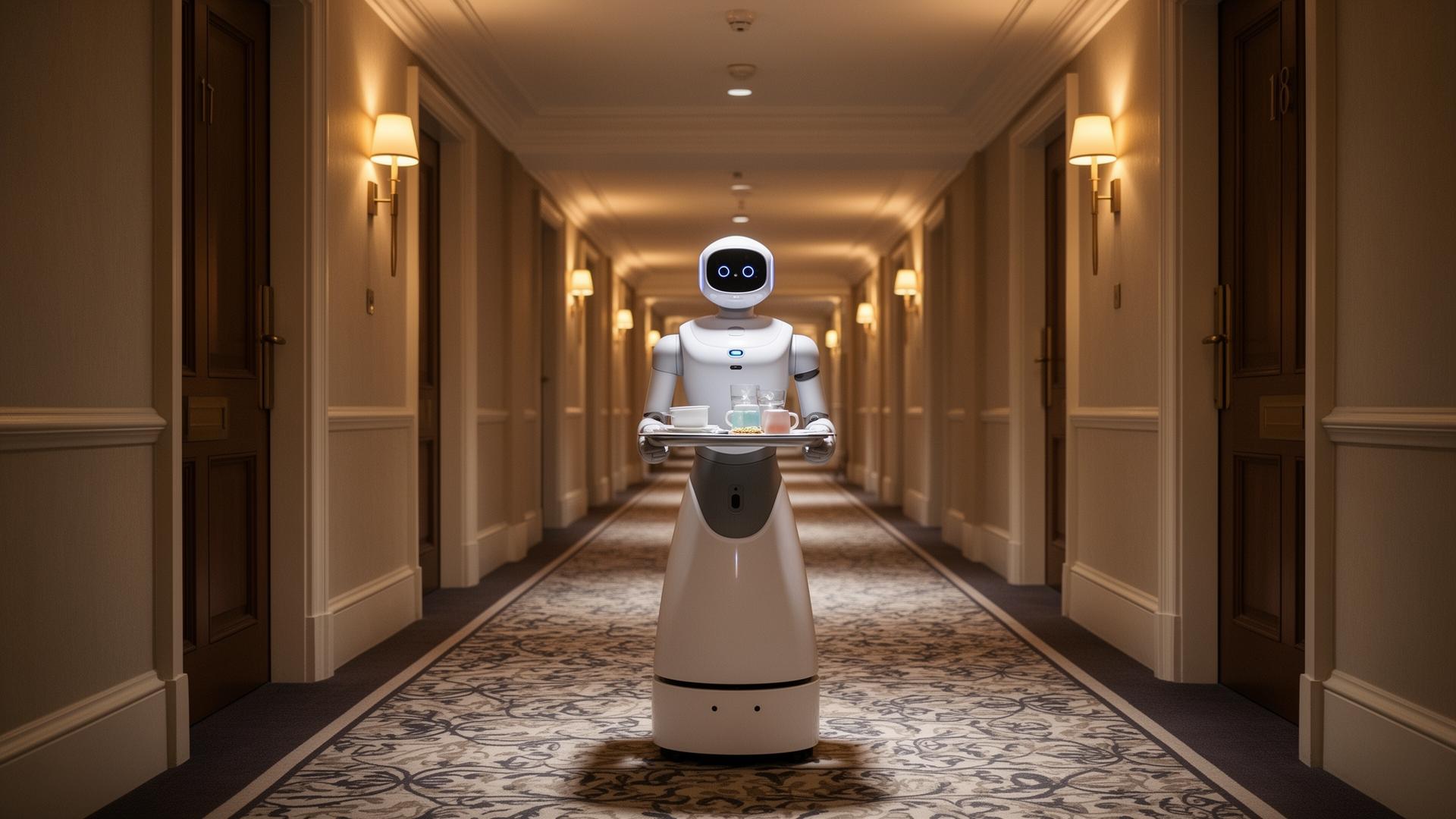 Round-the-clock room service.