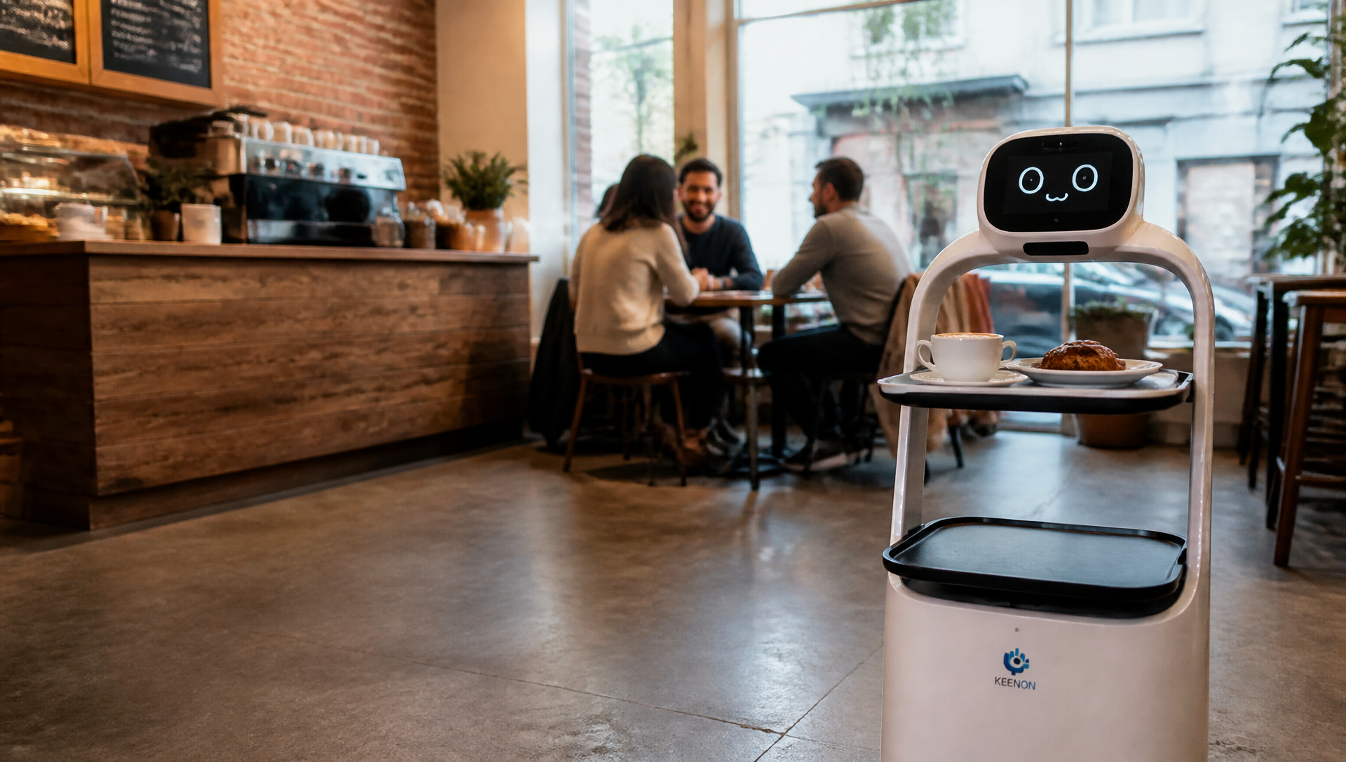 DINERBOT T1 — café service