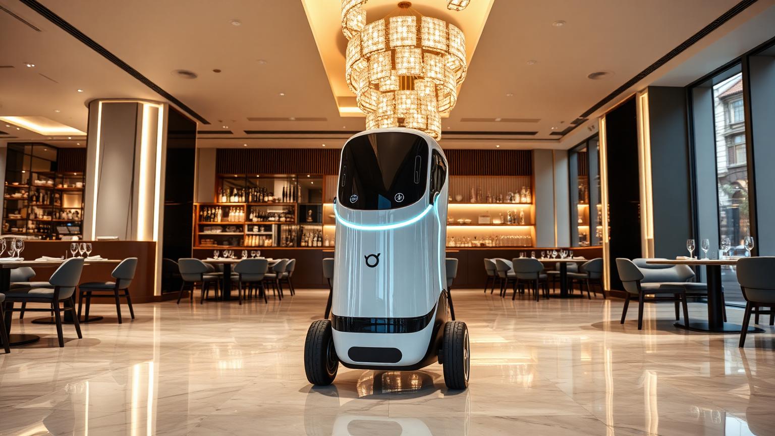 DINERBOT T11 in a flagship restaurant