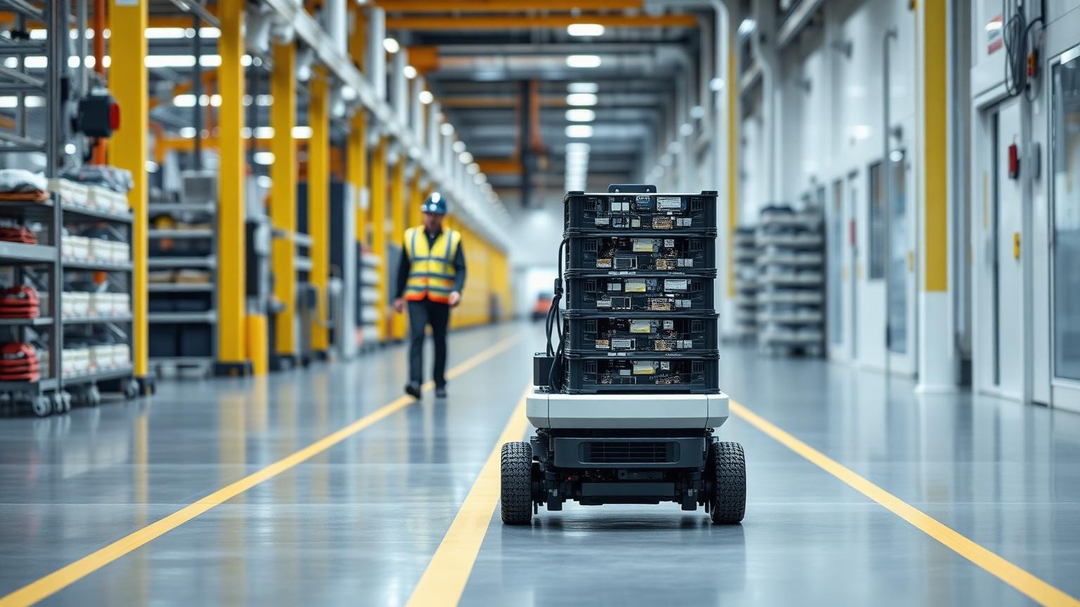 KEENON S100 in a UK manufacturing facility