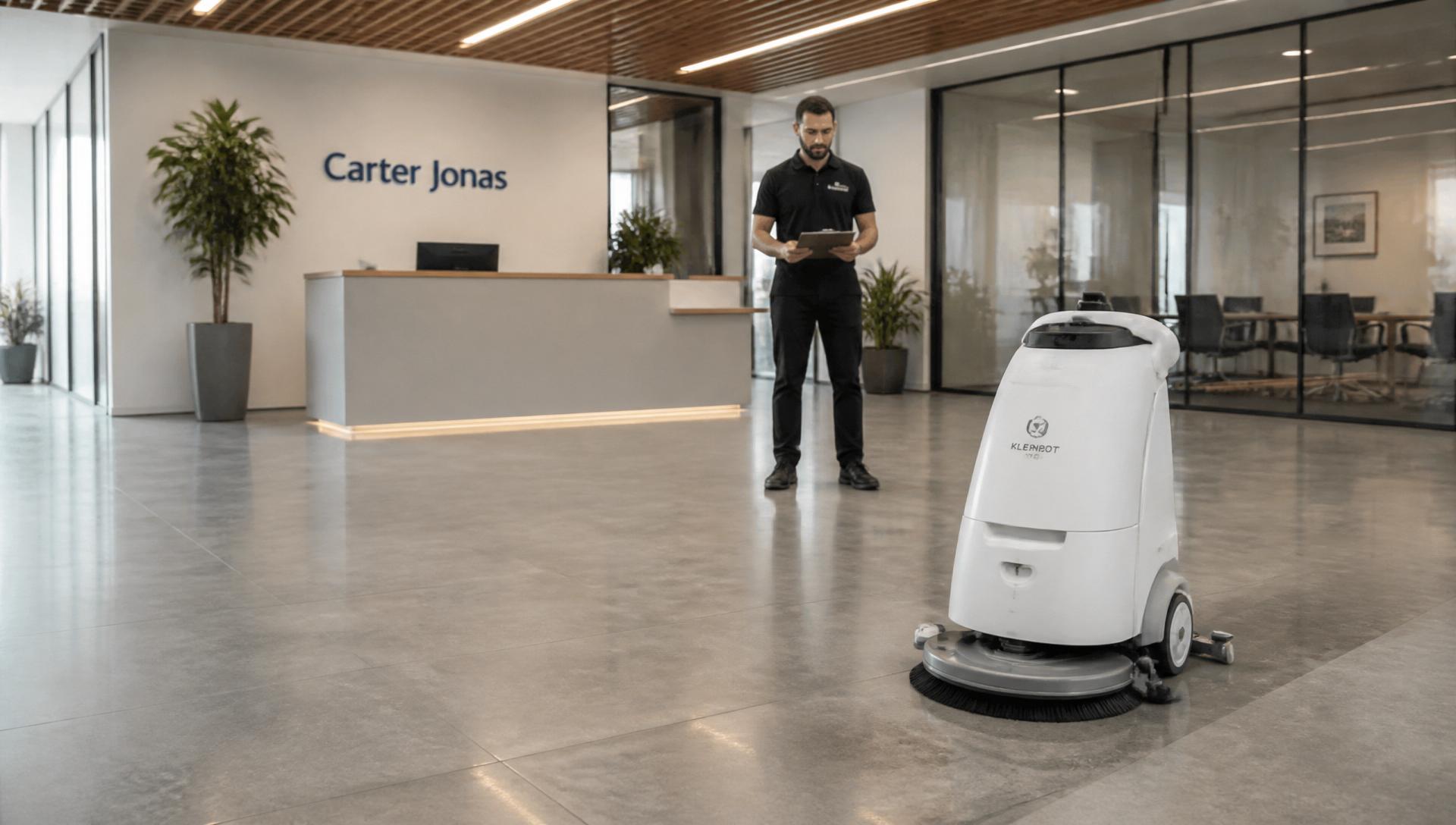 KLEENBOT C20 — office cleaning