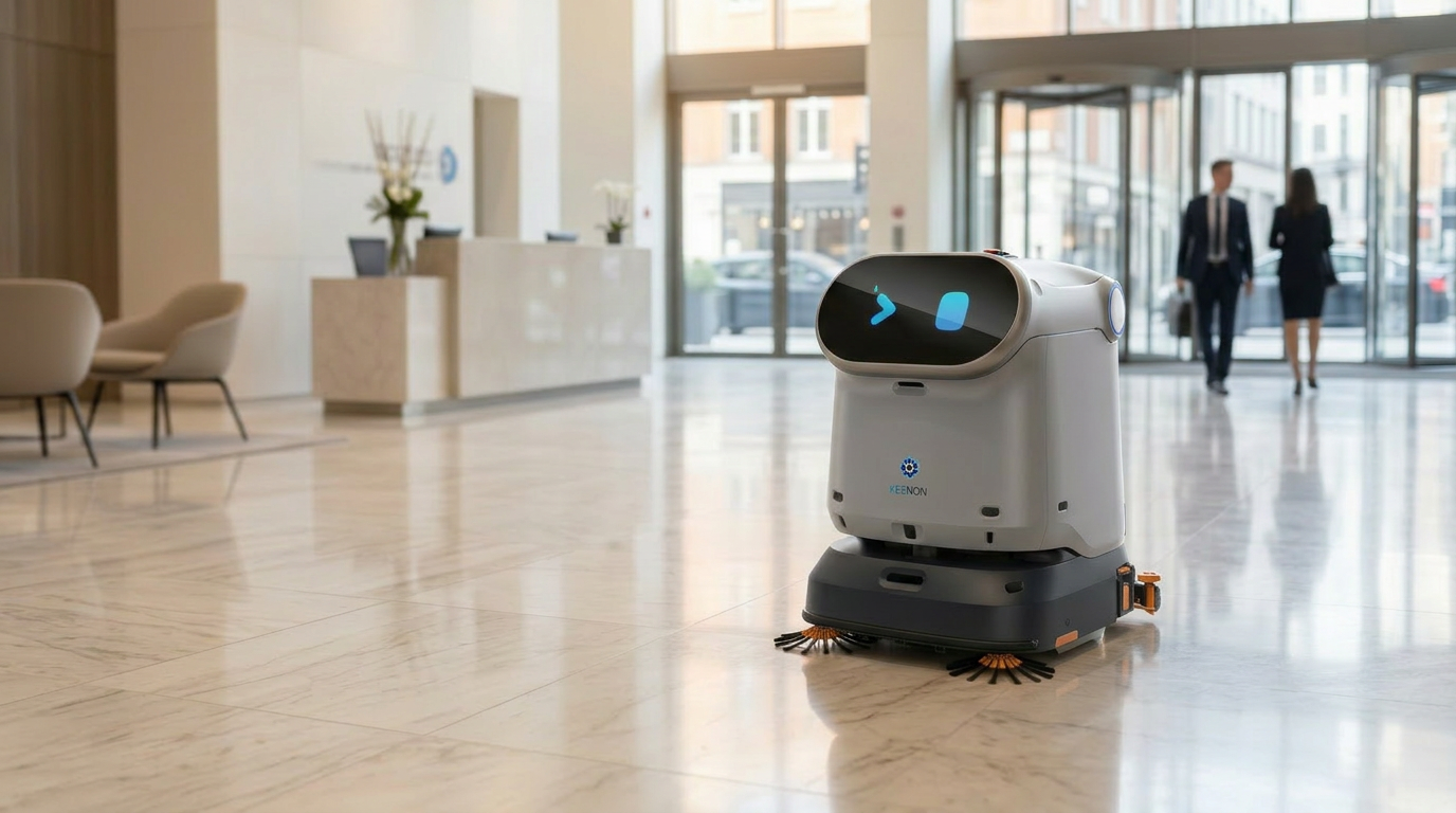 KLEENBOT C40 — wet and dry cleaning